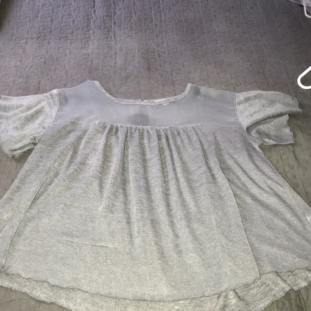 Cute grey blouse